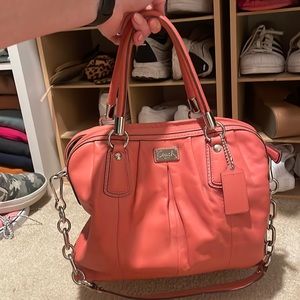 Pink Coach bag